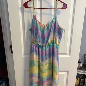 Pastel Maxi Dress